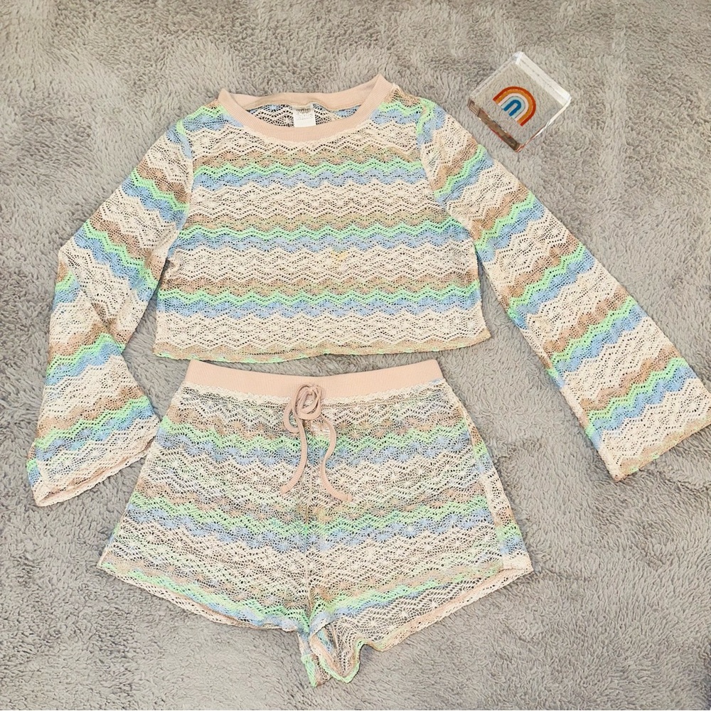 Sheer matching set